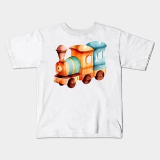 Watercolor Children Toy #2 Kids T-Shirt